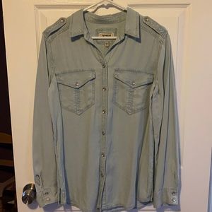 Brand new express button-down size M